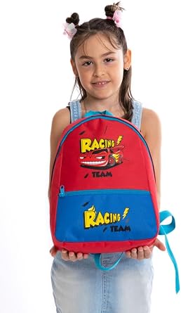 Superbag Boys Kindergarten Bag Racing Car Patterned Backpack Nursery Bag