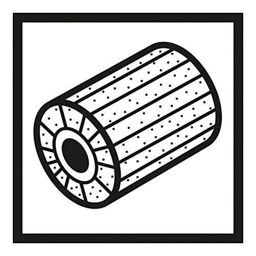 Bosch Accessories Bosch Lamellenschleifwalze mit Vlies 19 mm grob 100 mm