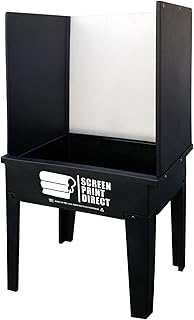 Screen Print Direct® Screen Printing Washout Booth - Reclaim Screen Printing Screens from Screen Printing Emulsion, Plastisol and Water Based Inks - Silk Screen Cleaner, Screen Printing Supplies
