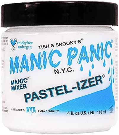 Manic Panic Pastel Izer Pastel Hair Color Mixer Blend With Any Hair Dye Color To Achieve A Lighter Pastel Shade Vegan Ppd Ammonia Free Amazon Sg Beauty