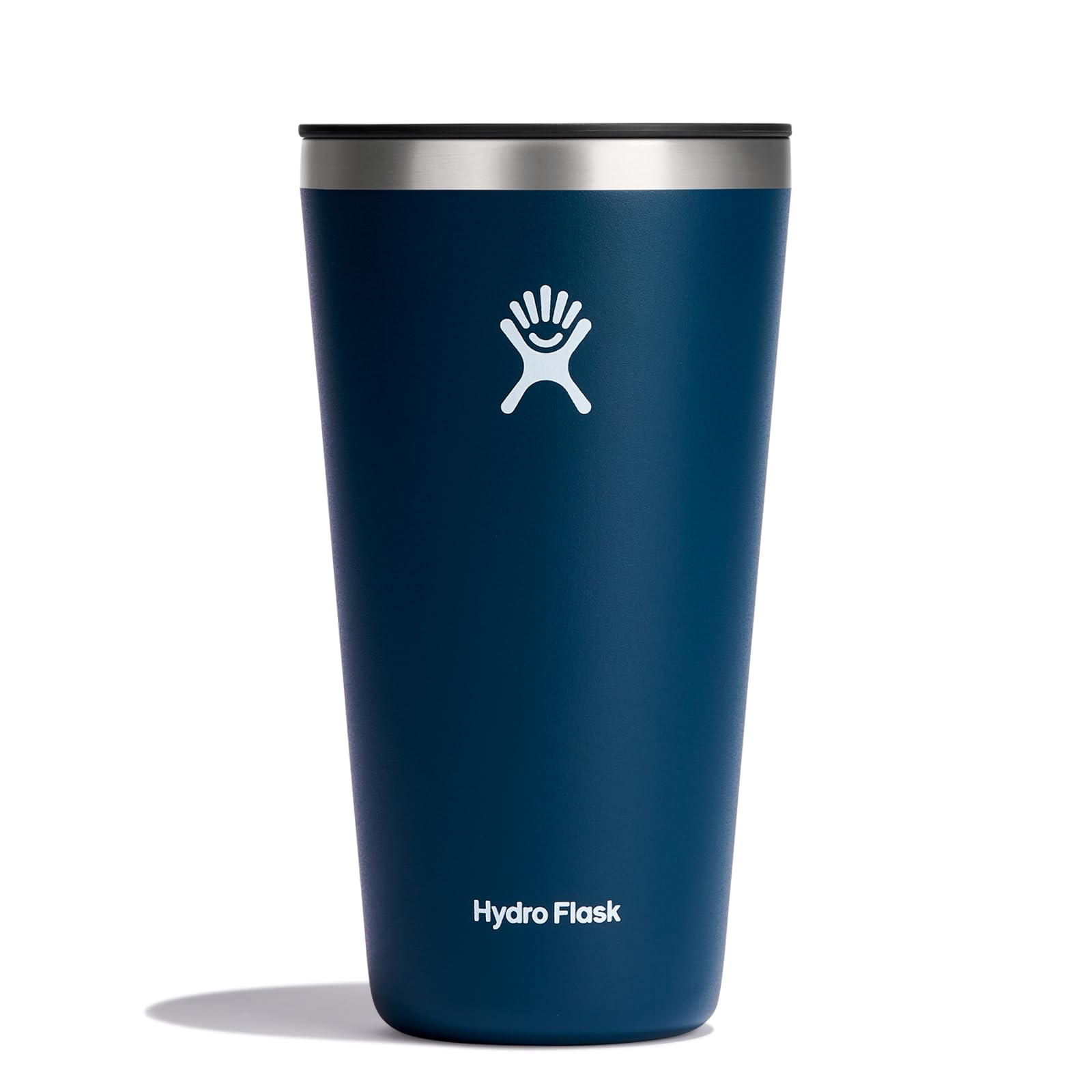 All Around Tumbler Press-in Lid, Insulated Travel Mug, Stainless Steel Coffee Cup 28 Oz Indigo Blue