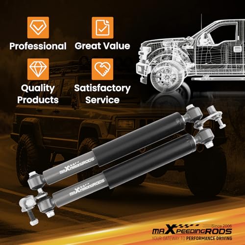 maXpeedingrods Dual Steering Stabilizer for Jeep Cherokee XJ Wrangler TJ by maXpeedingrods - Used condition - Image 7