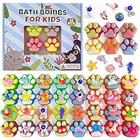 Aazon.co: Bath Bobs For Kids With Toys Inside - 24 Pack Kids Bath - View #4