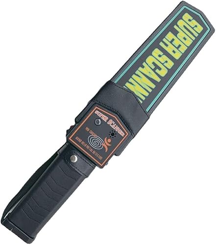 Odorkle Handheld Metal Detector Wand, Portable Security Scanner with 2 Switches (Battery Not Included)