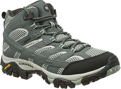 Image of Merrell Women's Moab 2 Mid GTX High Rise Hiking Boots Green (Sedona Sage) 5 UK