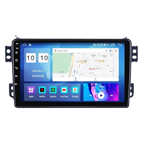 Android 15 Autoradio Radio 9 Zoll Multimedia Autoradio Mit Navi Für OPEL Agila 2008-2014 Auto Zubehör Einfügen Und Verwenden Autoradio Mit Bluetooth Freisprecheinrichtung RDS HM601 4 Core WiFi 1+16GB