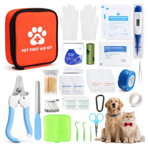 Erste Hilfe Set für Hunde und Katzen