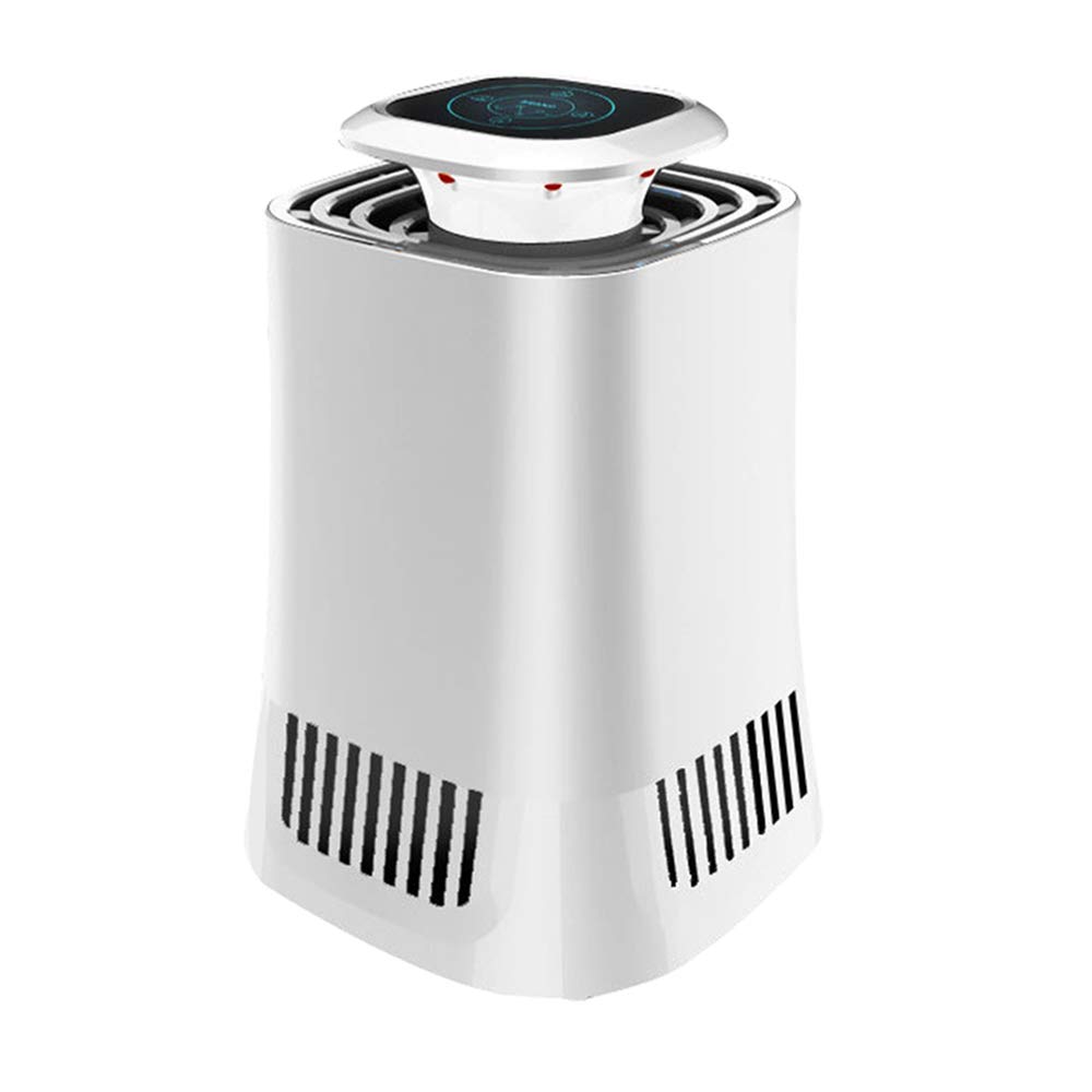 Hanbao Home Fly Insect Killer UV Light Bug Zapper Pure Physical Mosquito Killing Electronic USB Mosquito Killer Lamp Indoor Outdoor Kitchen Garden Garage Patio Porch-White