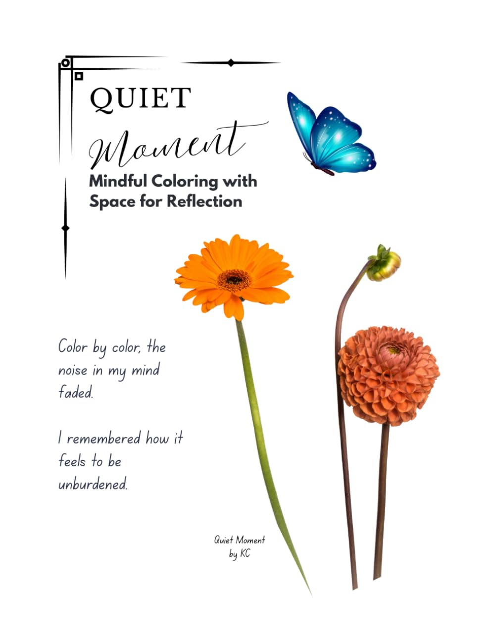 Quiet Moment: Mindful Coloring with Space for Reflection