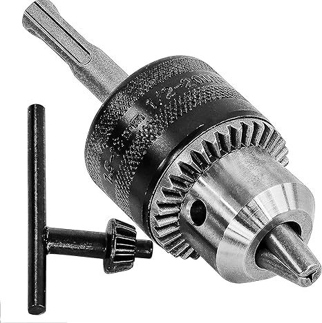 EMDY 13mm drill machine chuck Hex Shank Key SDS Plus Shank Rotary Hammer Drill (Size-13 mm, material-metal, color-silver) (B0D224HBF9) Amazon Price History, Amazon Price Tracker
