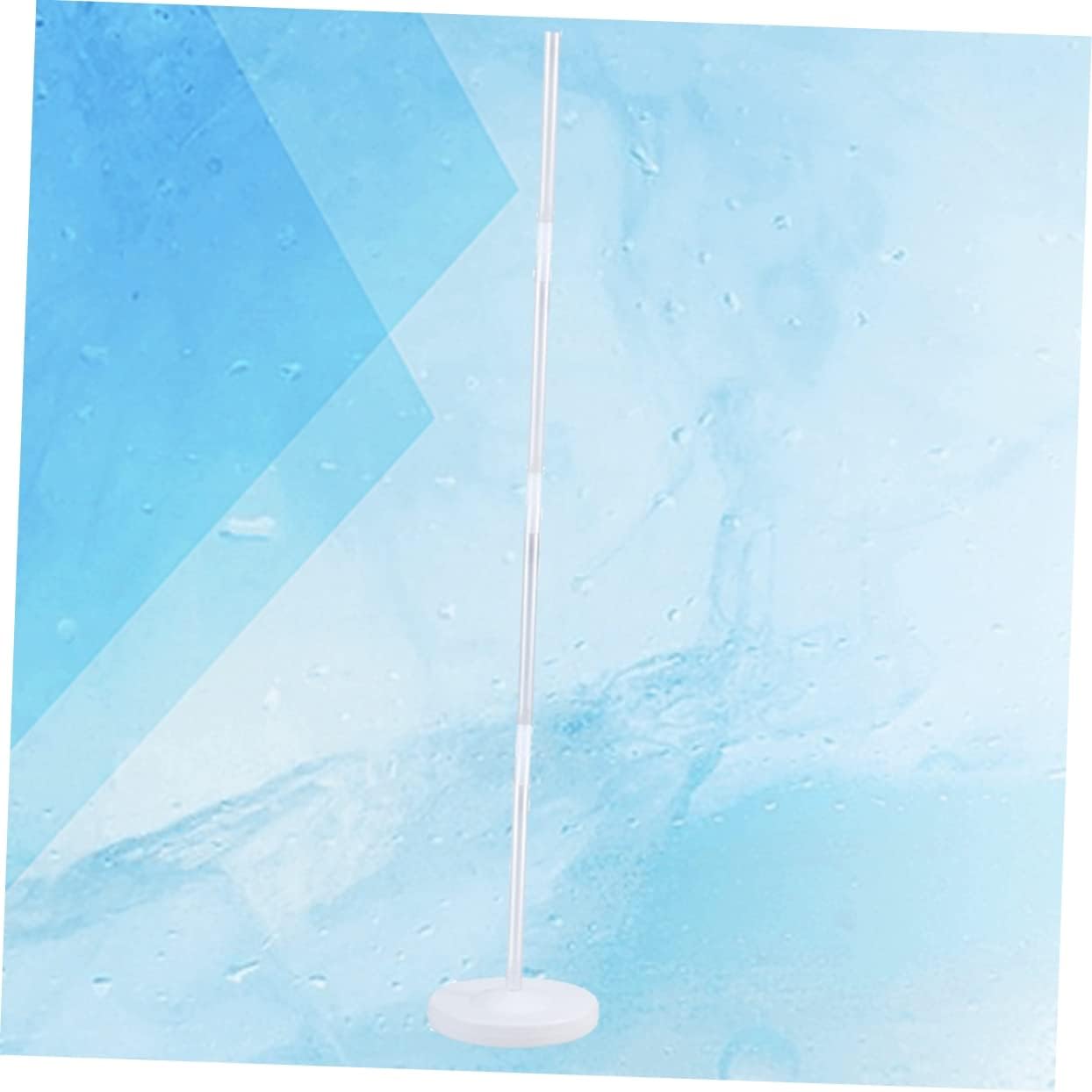 4pcs Balloon Column Stand with Straws Water-fillable Base Easy Assembly for Weddings and Party Decorations