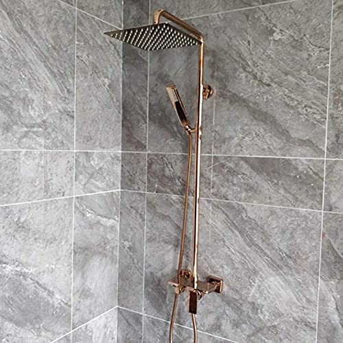 Mélangeur douche en laiton brossé classic pour une salle de bain chic - 2