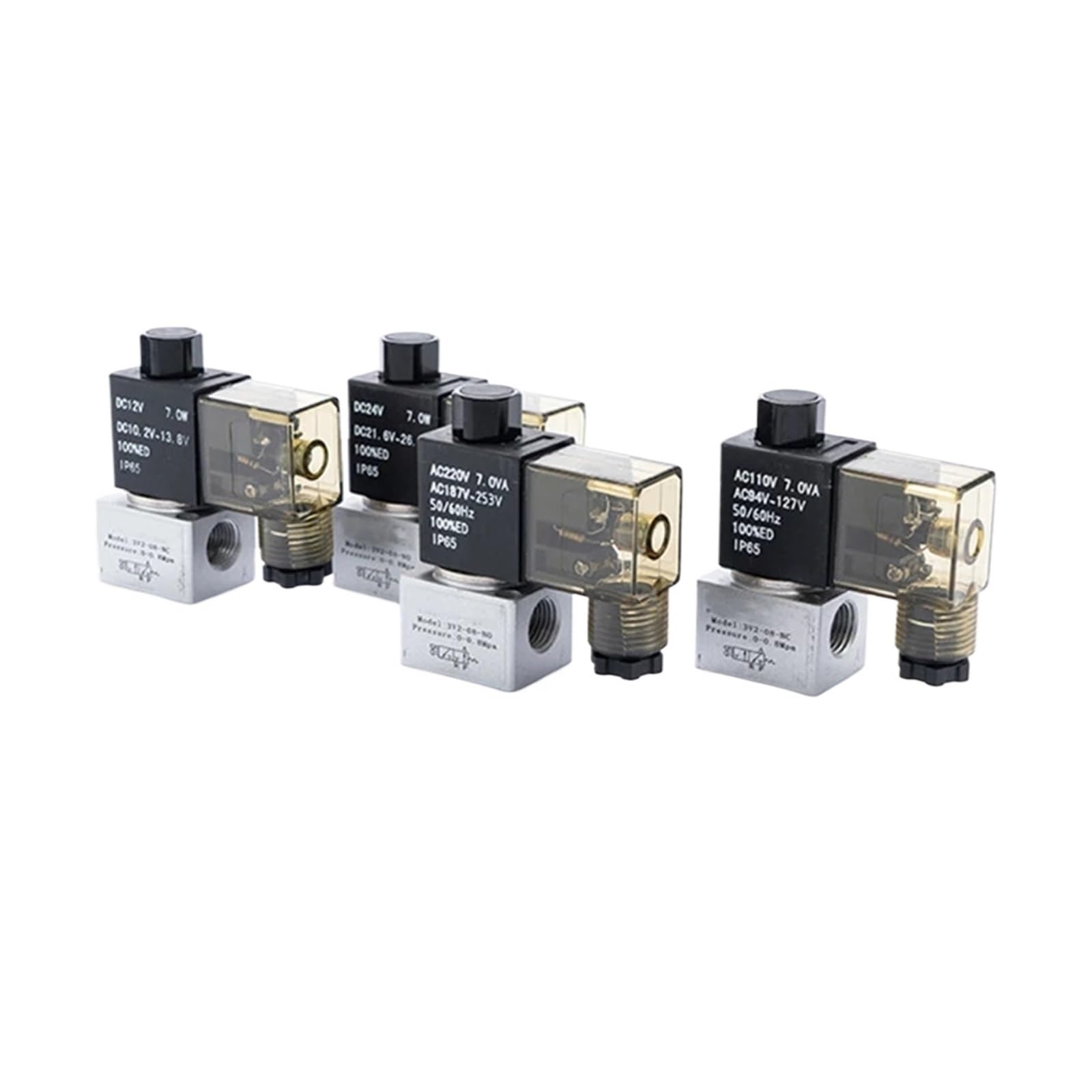 UWUKCJOKQ 1PCS Solenoid Valve 3V2-06-NC 3V2-08-NO Direct Acting Reversing