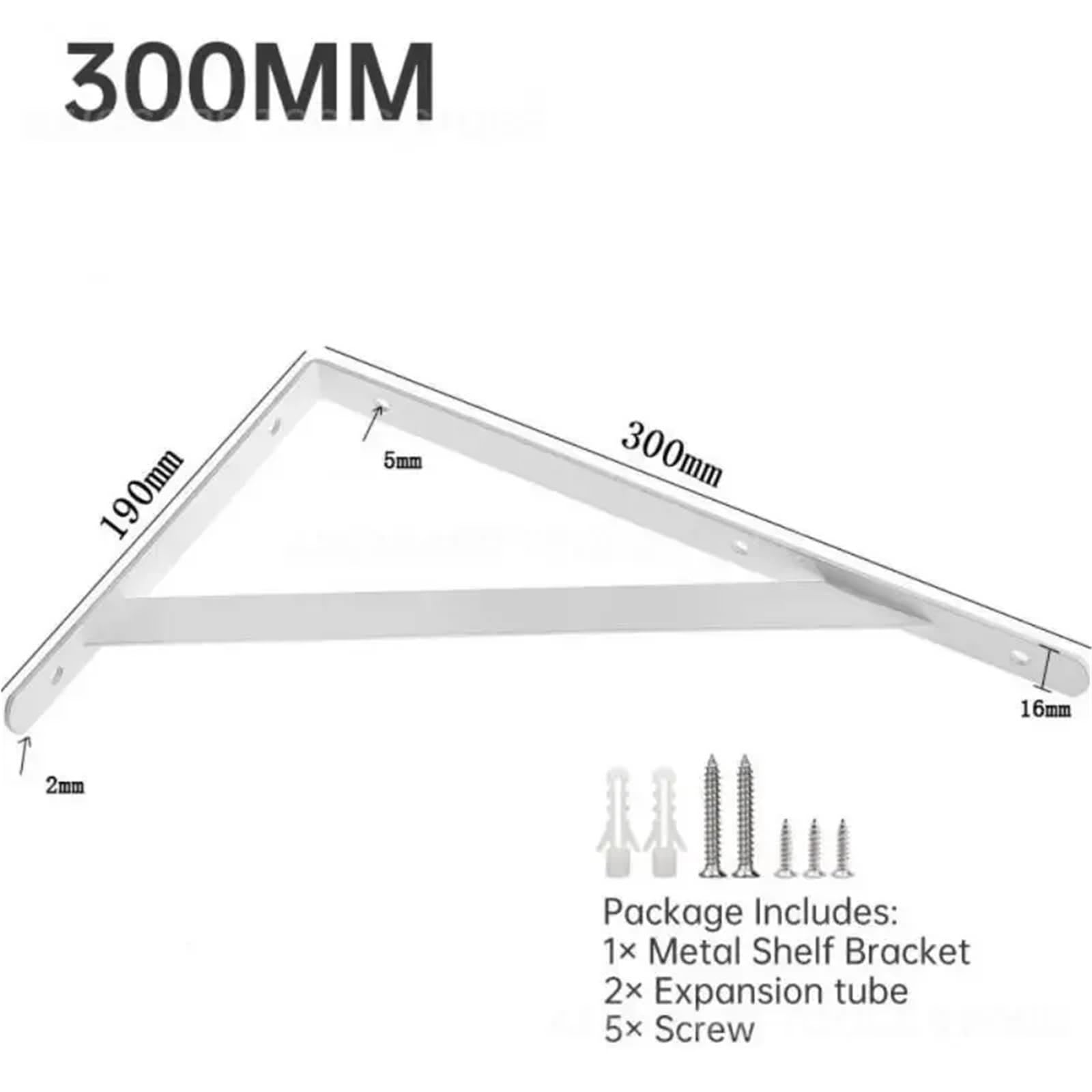 Escuadras Metalicas Estantes de acero al carbono resistentes for esquinas de pared, ahorradores de espacio, 15-30 cm, 1/2 unidades(Style D 2pcs)