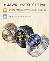 HUAWEI Watch GT 6 Pro Smartwatch, GPS Sportuhr mit EKG, 46mm, Schwarz – Ansicht 3