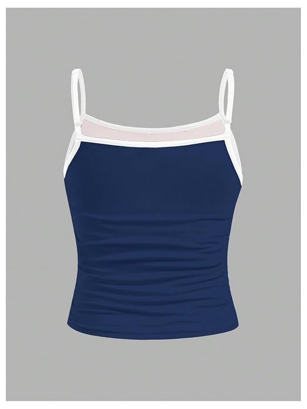 RoseSeek Girl's Sleeveless Jersey Shirts Number Graphic Camisole Tops Workout Sports Y2K Top Number Blue 9Y by RoseSeek - Image 3