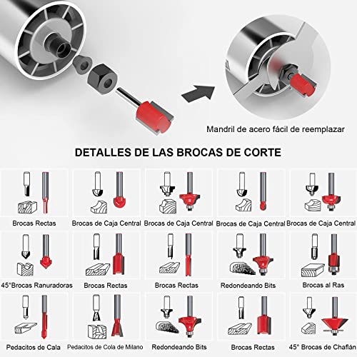 Router para madera 21 Imagen adicional