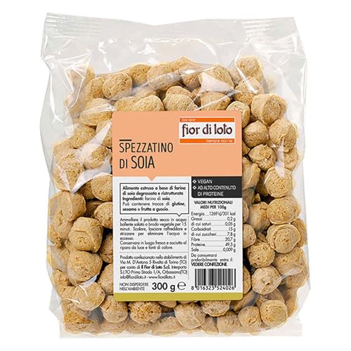 Fior di Loto Spezzatino di Soia, 300g