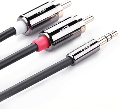 Ugreen RCA 3.5mm Aux Ses Kablosu, 1.5 Metre