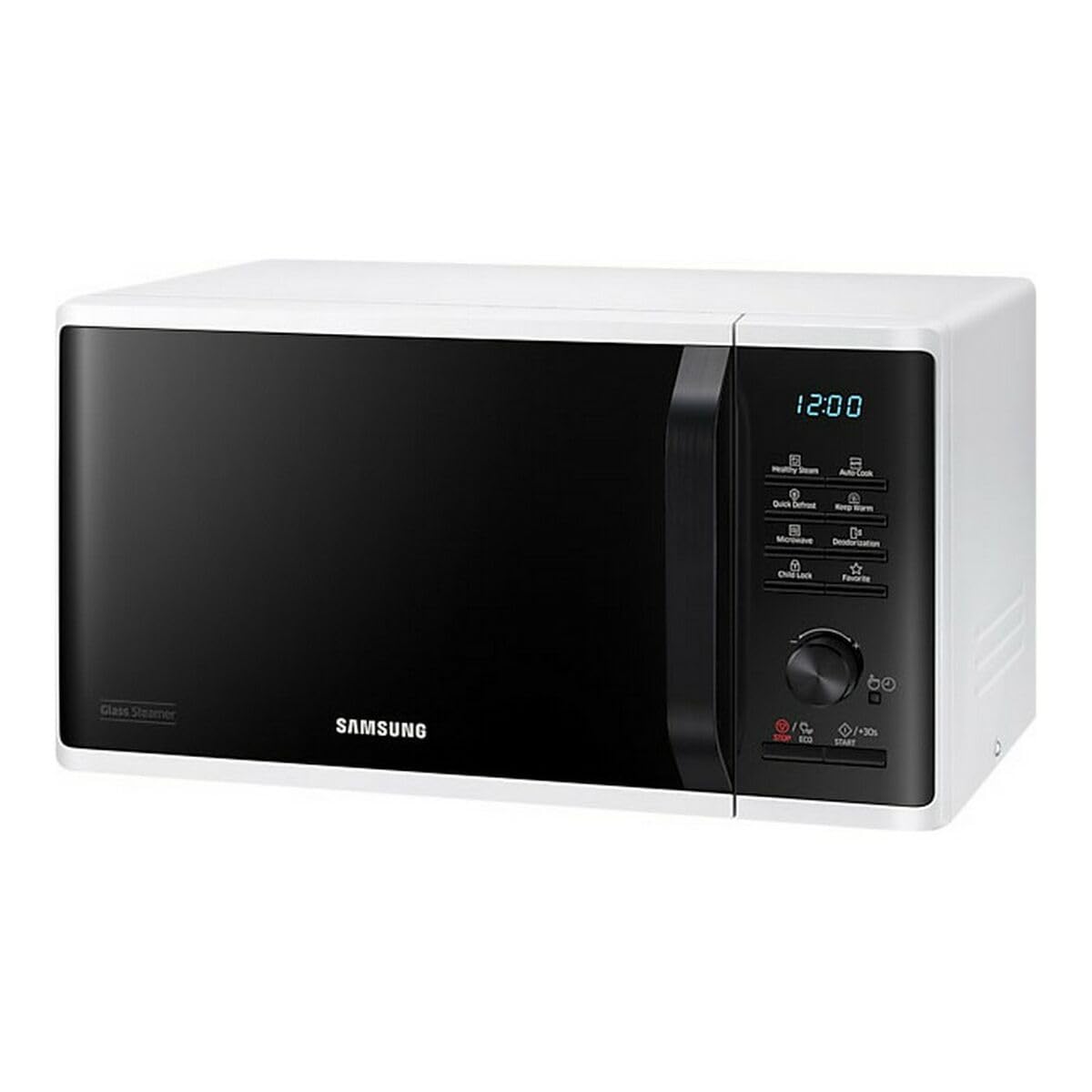 SAMSUNG - Solo microonde 23l / Comando elettronico + pulsante / Funzione Keep warm / Quick Defrost defrost / Steamer