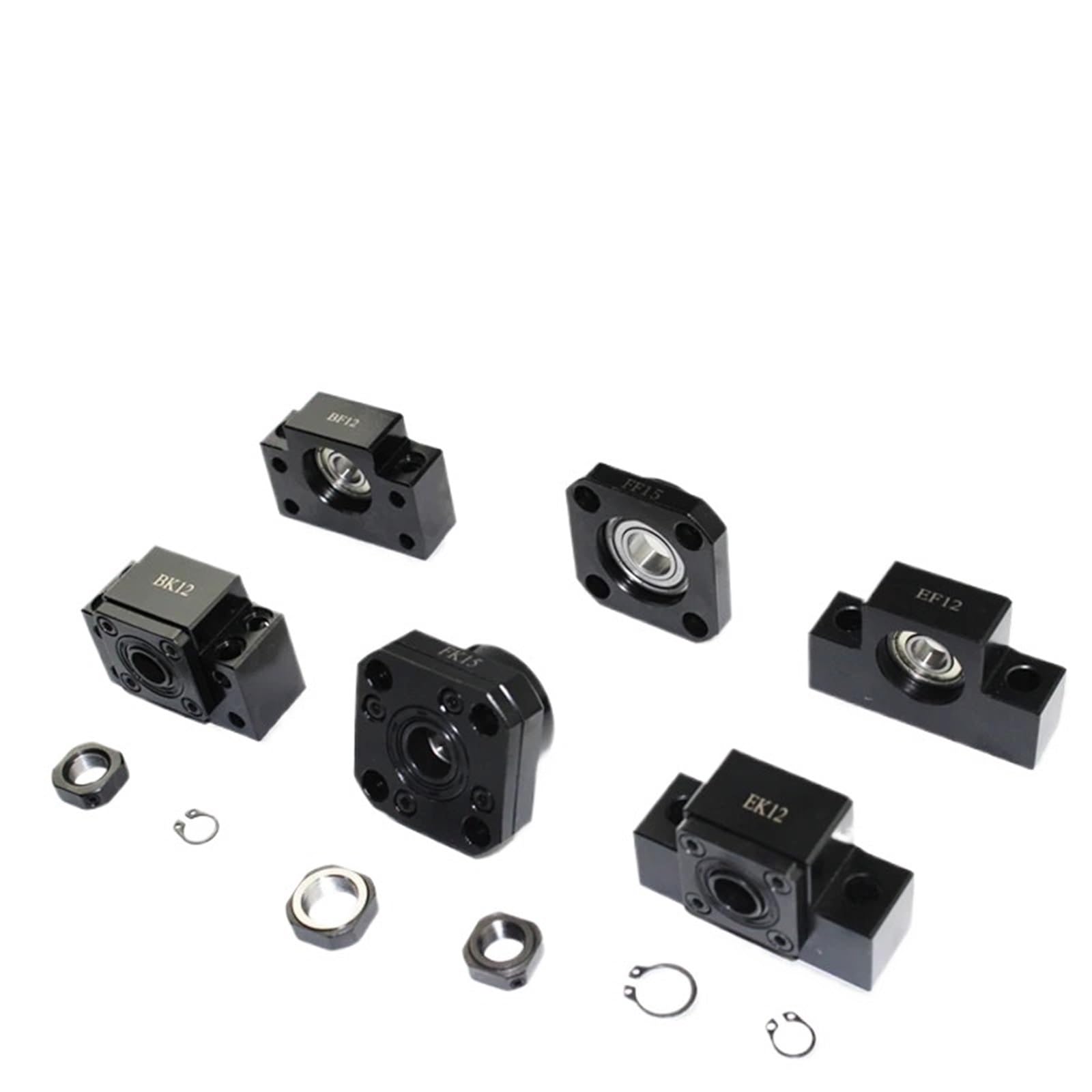 Soportes para husillo SFU con compatibilidad dimensional exacta 7