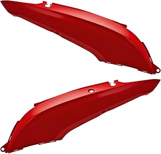 Tampa Lateral Compatível Com Biz 125 Ks/Es/+ Ex 2011/2012 E Biz 100 Ks/Es 2012/2013 Vermelho Maceió