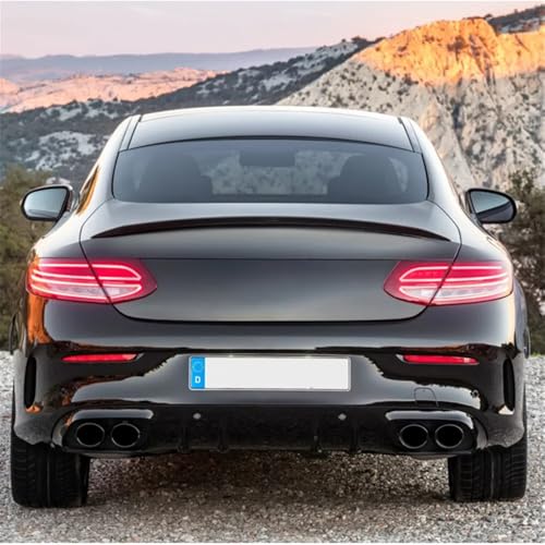 MUTUSAISI Mercedes-Benz C205 Coupe Rear Spoiler | 2016–2020 C-Class - Image 4