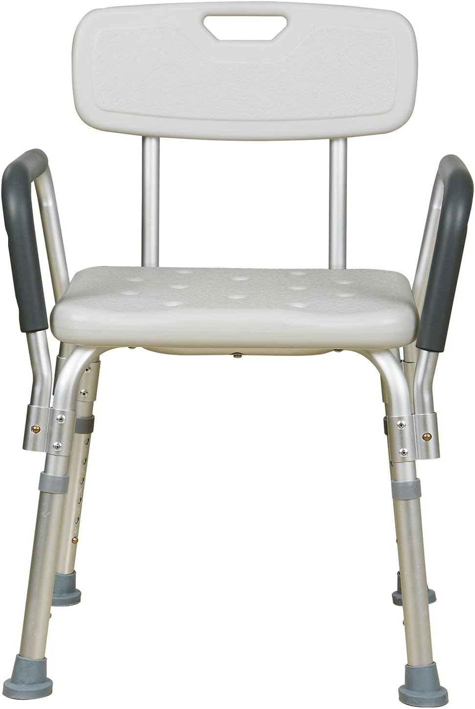 Dr. Maya Bath and Shower Chair Seat with Back (Adjustable) AntiSlip Bench Bathtub Stool for