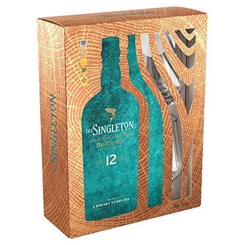 Singleton 12 Jahre, Geschenkpackung mit 2 GläsernSingle Malt Whisky (1 x 0.7 l)