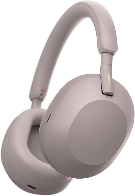 Sony WH-1000XM5 Bluetooth On-Ear Noise Canceling Headphones - Smoky Pink