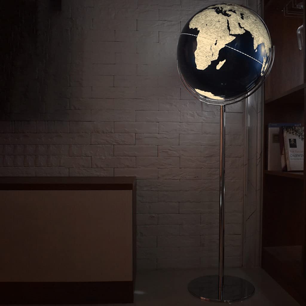 Globo terrestre, Decorazione for La Casa, Marcatura Di Testo Chiaro(E)