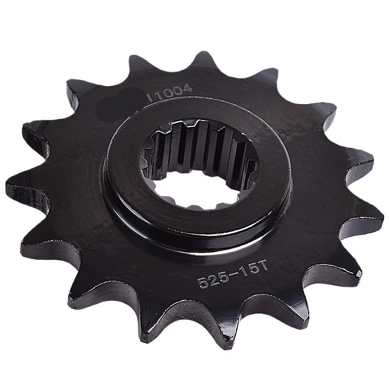 Ersetzen 525 15T Motorrad-Ritzel vorne, passend for CB-1, CB400, 400, NC31, CBR400, RRJ, NC23, VFR400, NC30 (90-93), RVF400, NC35, CB500 (Motorradteile)