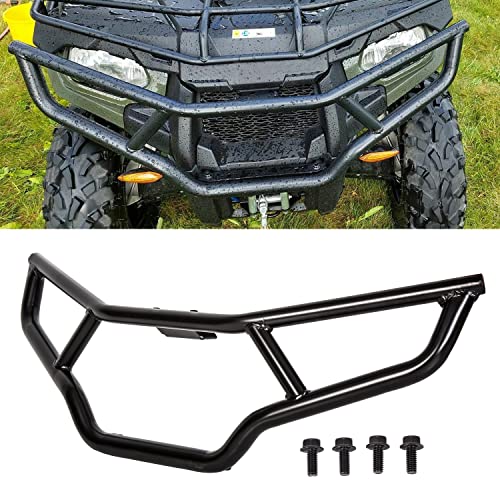 Brush Guard Bumper + Rack Extender Storage Rack Front&Rear Compatible With 14-23 Polaris Sportsman 450 570 Replacement For 2879716 2879717 2879715 2879714 4Pcs (Two Packages) #TOP5