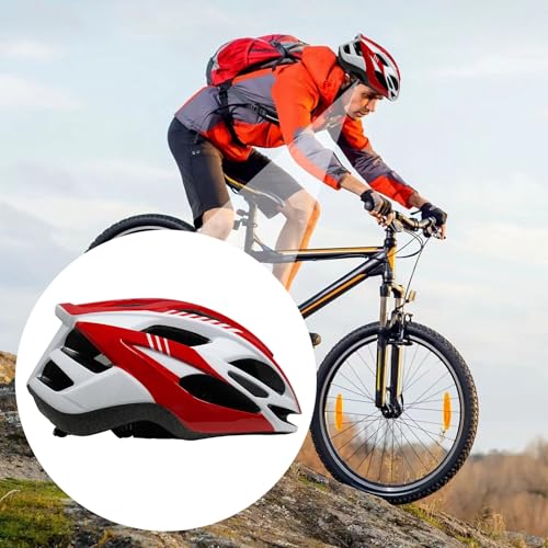 Casco de seguridad ajustable para ciclismo con correa de barbilla unisex 2