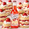 Rocket Fizz Melba's Fixins Strawberry Shortcake Soda Flavor | Cane Sugar | Craft Soda Pop Drinks | 12 oz in Glass Bottle (Single Bottle)
