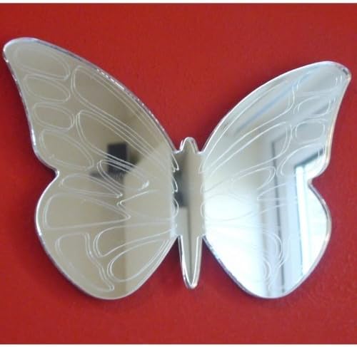 Miniatura 3 de Espejo de mariposa grabado - 4.7 in x 3.9 in