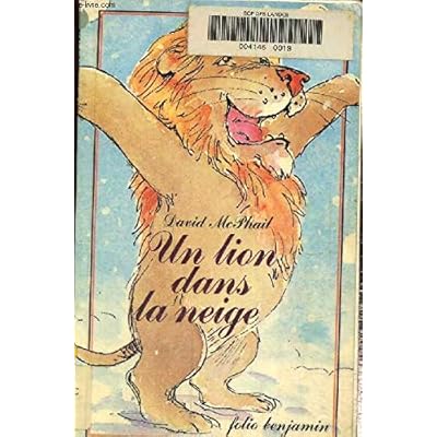 Un Lion dans la neige
