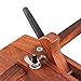 Rabbet Hand Wood Planer - DIY Plough Slot Grooving Shoulder Plane With 5 Blades - Adjustable for Carpenter Woodcarver