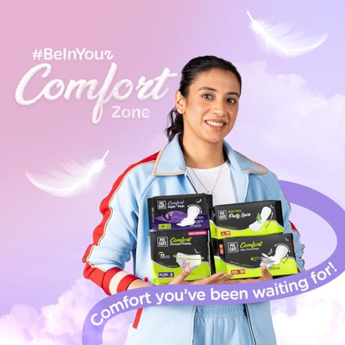 Image of Pee Safe Comfort Ultra Thin Sanitary Pads For Women | XXL | 30 Pads - Pack of 3 | Rash Free Periods | Cottony Soft Sanitary Napkins For Ultra Comfort | Dual Wings | Toxin Free