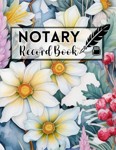 Notary Record Book: Notary Public Journal For Recording Notarial Acts