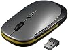Wireless Mouse, 2.4 GHz Optical, Silent, Instant Connection, High Precision, High Sensitivity, Responsive, Silent Sound, 800/1200/1600, 3-Stage DPI Switching, Energy Saving, Optical, Symmetrical,