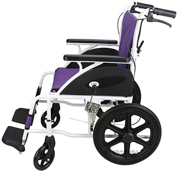 Amazon.co.jp: 手動車椅子アルミ合金老人小型車椅子軽量