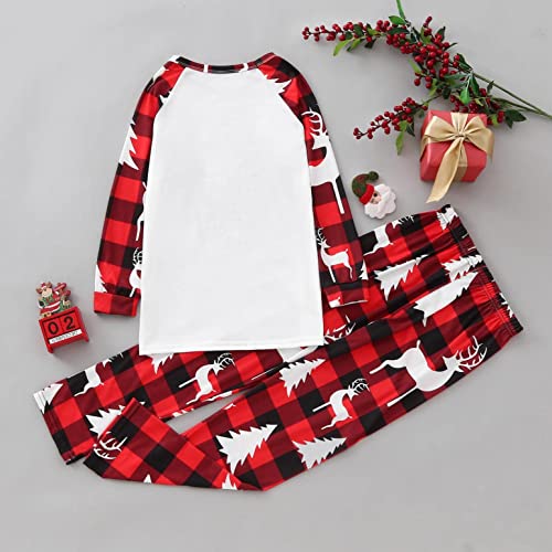 Pigiama a maniche lunghe per la famiglia, pigiama