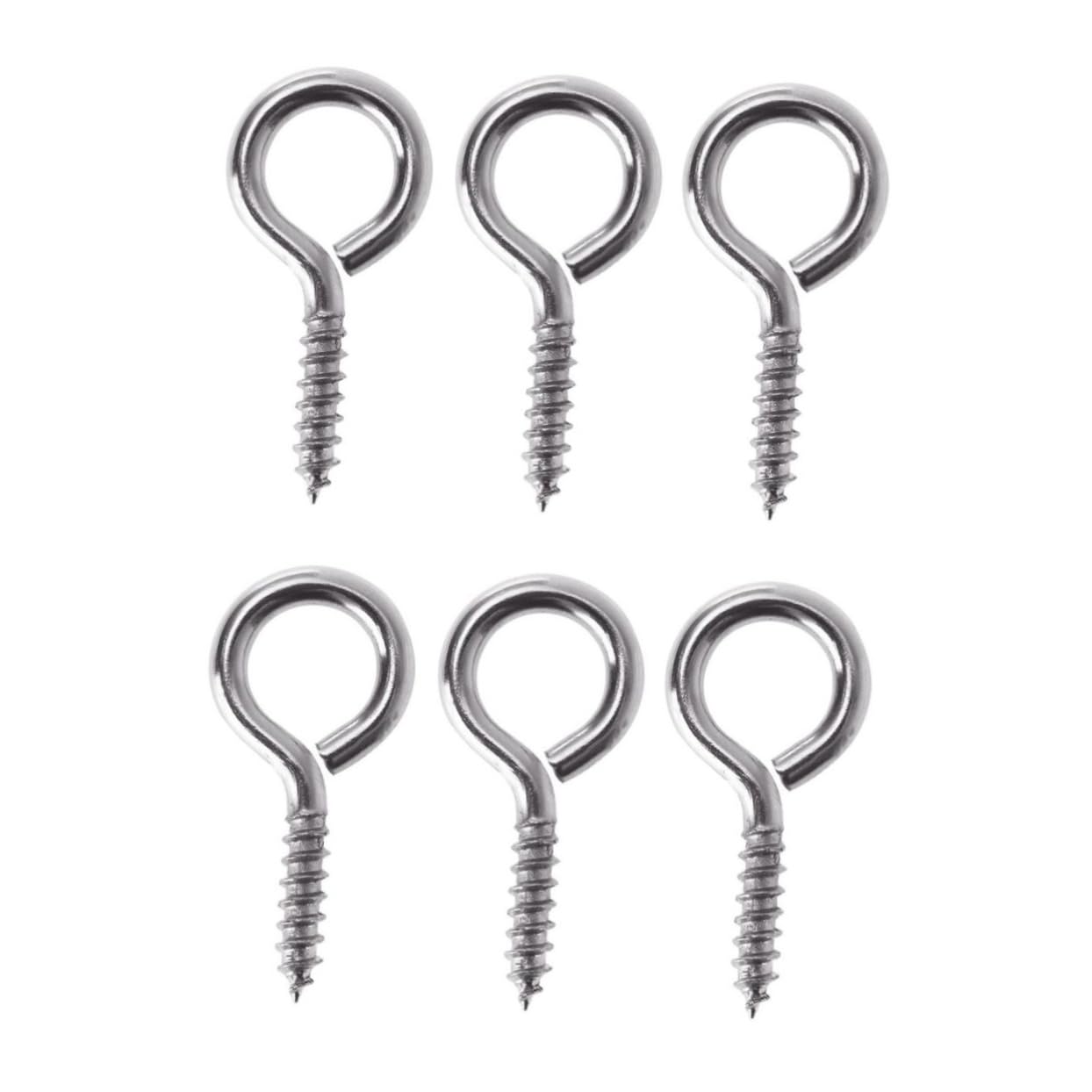 OSALADI 2sets Jewelry Screw Eye Pins Screw Eye Bail Pin for Crafting for Art and DIY 25pcs*2