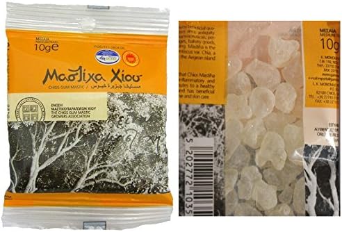 Greek Pure Gum MASTIC OF CHIOS ISLAND 10g - top quality Medium Tears