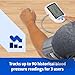 Medline Plus Elite Automatic Digital Blood Pressure Monitor with Adult and Large Adult Cuffs, Digital LCD Display, Stores Up To 90 Readings, Carrying Case and Batteries Included
