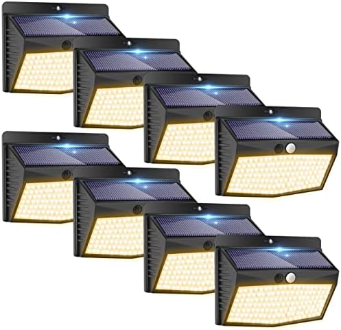 Luci Solari Da Esterno [2 Pezzi] Faretto Solare A 30 LED Per Esterni Impermeabile IP64 Proiettore Solare Con 2 Modalita Di Illuminazione A Terra Per Giardino Cortile Vialetto Percorso 84621322
