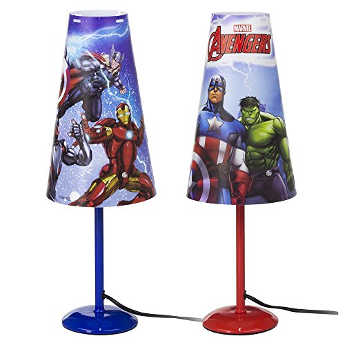 Avengers Lampe de chevet (conique) couleur aléatoire