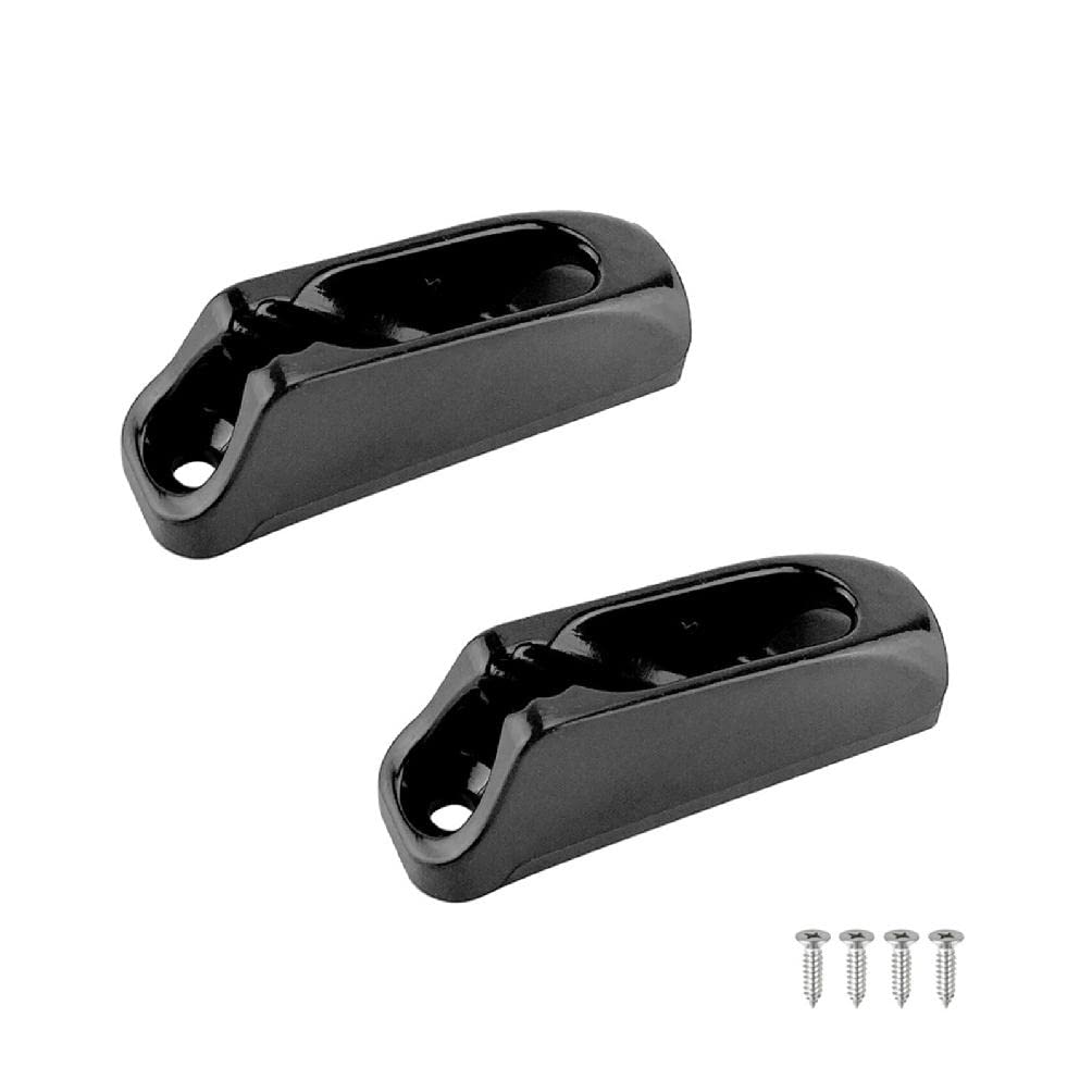 COOLHOOD Nylon Clam Cleat Cord Tensioner Runner Boat Cleat Self-Lock Rope Canoeing Kayak Surfing Marine Accessories