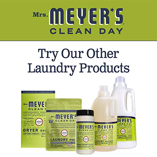 Mrs. Meyer's Laundry Detergent Pods, Biodegradable Formula, Ready To Use Laundry Pacs, Lemon Verbena, 45 Count #TOP5